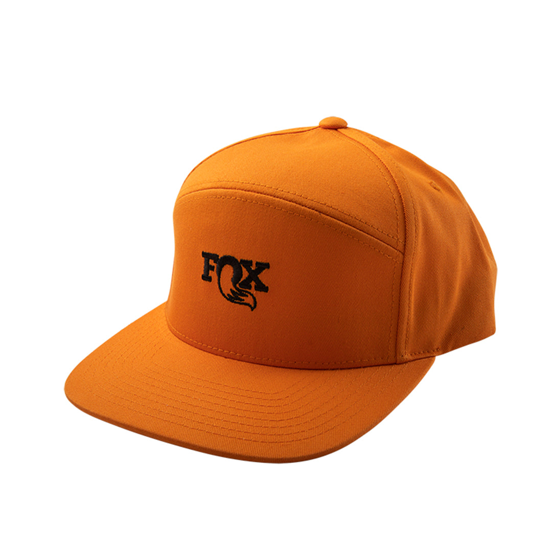 SHOP 5 PANEL STRAPBACK HAT-ORANGE-OS