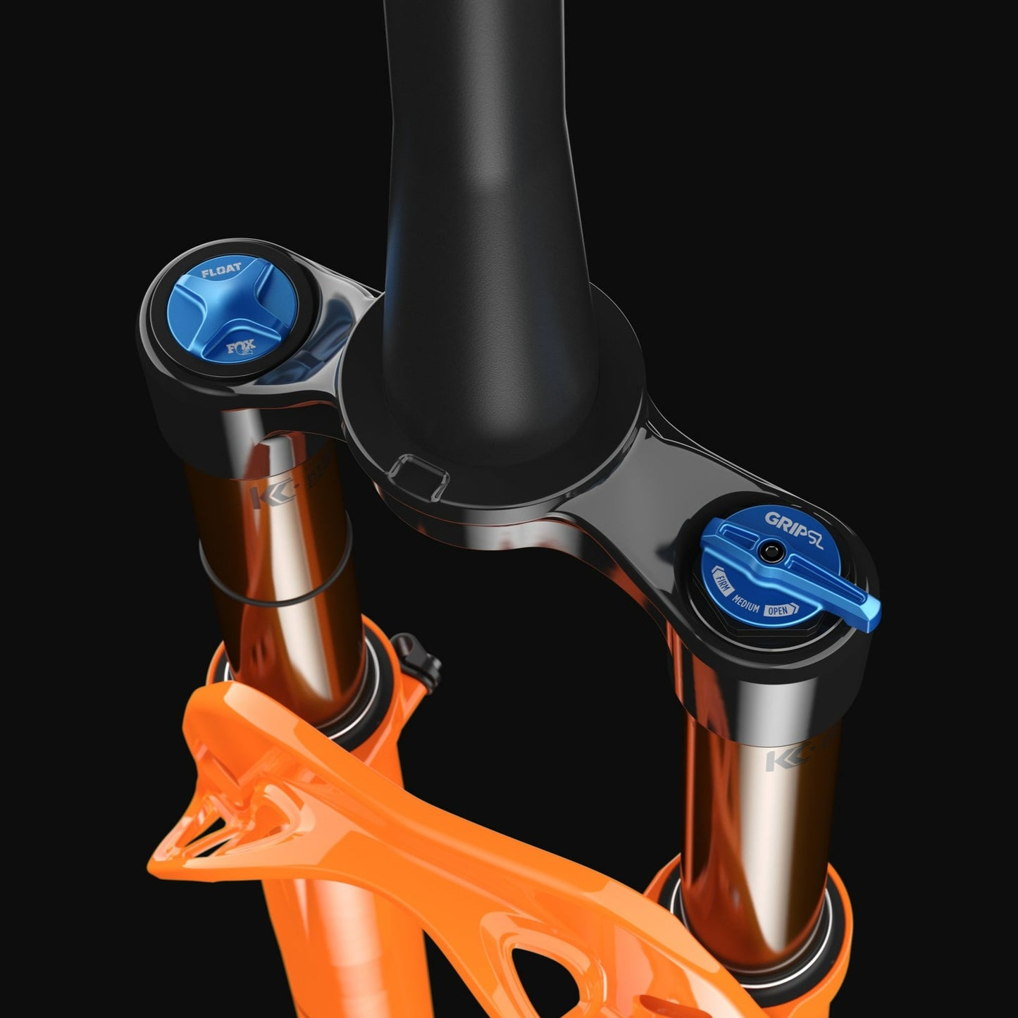 Horquilla Fox 32 SC 29, Grip SL, 100 mm, Shiny Orange, Kashima