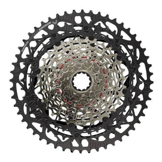 Cassette de Piñones SRAM XS 1270 10-52T T-Type para MTB y E-MTB 12v Cromo Negro