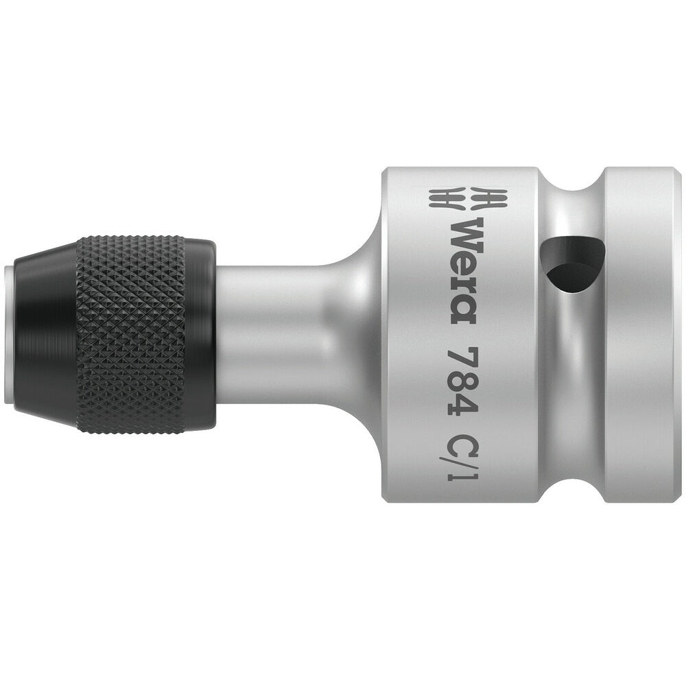 Adaptador con cambio rápido 1/2" - Puntas de 1/4"