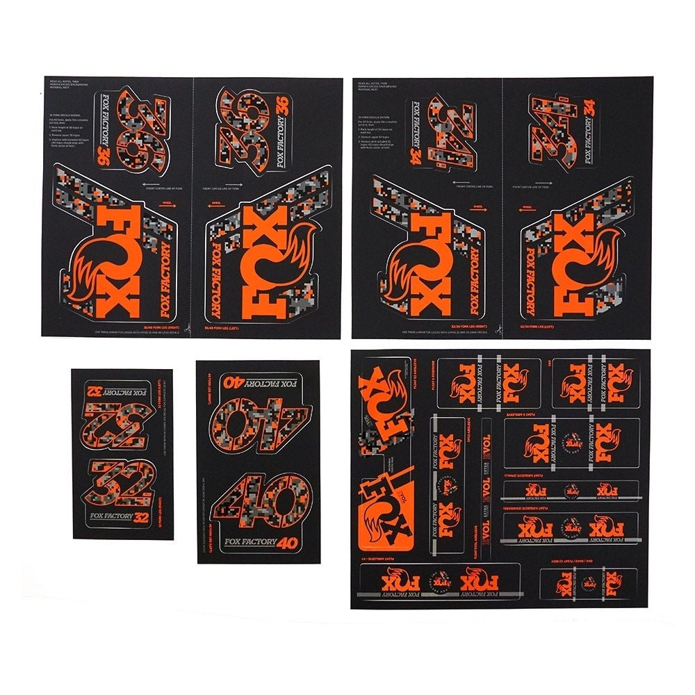 Fox Custom Decal Kit 2019