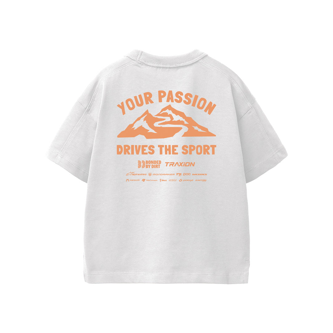 Playera para Niño Bonded By Dirt  By Traxion Suspension