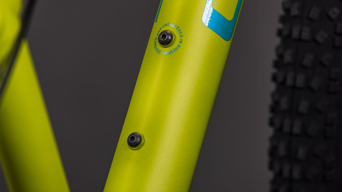 Componentes y frenos V-Brake de la bicicleta infantil CUBE Acid 200 2026 lizard & blue