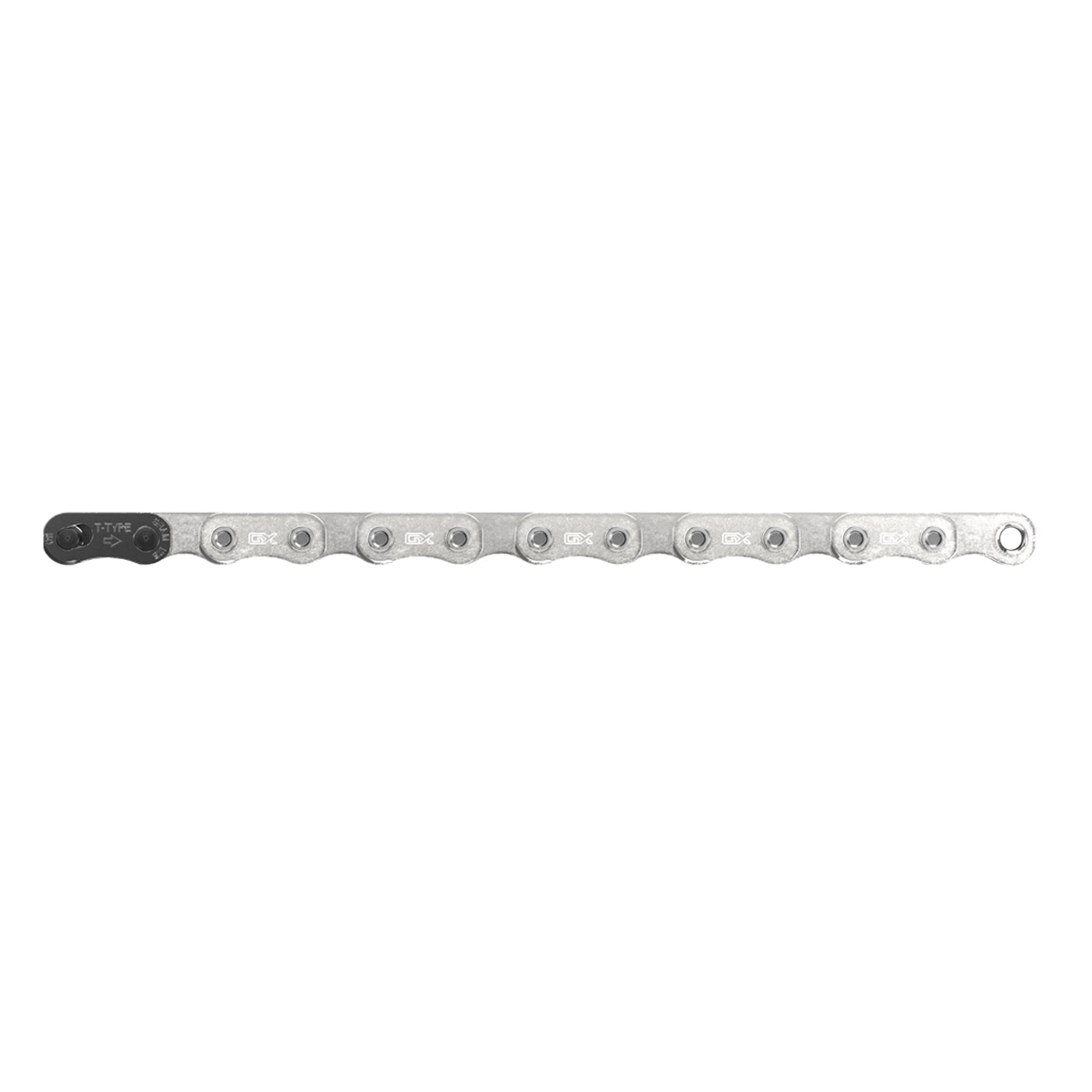 Cadena SRAM 126 Eslabones GX T-Type Eagle Silver SolidPin con PowerLock T-Type 12 Velocidades