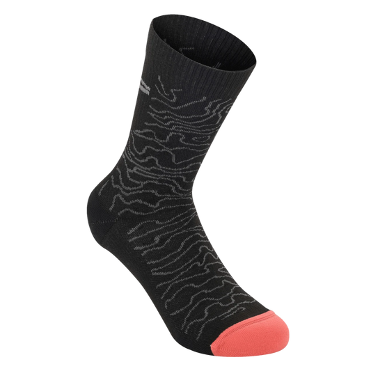 Calcetines Drop 15 - Black Mid Gray