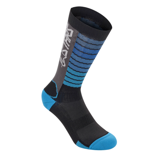 Calcetines Drop 22 - Black Aqua