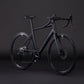 CUBE Attain SLX 2026 coal & prism - Detalle de horquilla de carbono CSL Race
