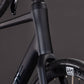 CUBE Attain SLX coal & prism - Vista frontal y manubrio