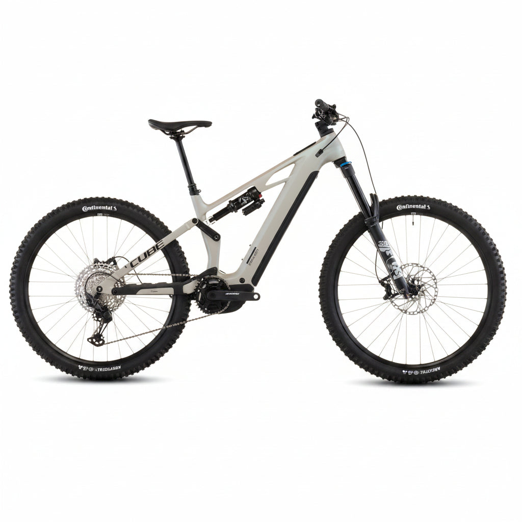 Bicicleta eléctrica mullet CUBE Stereo Hybrid 177 HPC SLX con motor bosch 800w 