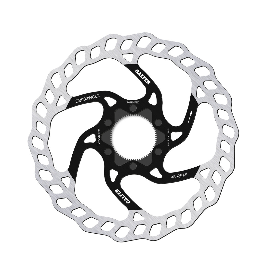Rotor GALFER Wave Center Lock 160 x 2.0 mm