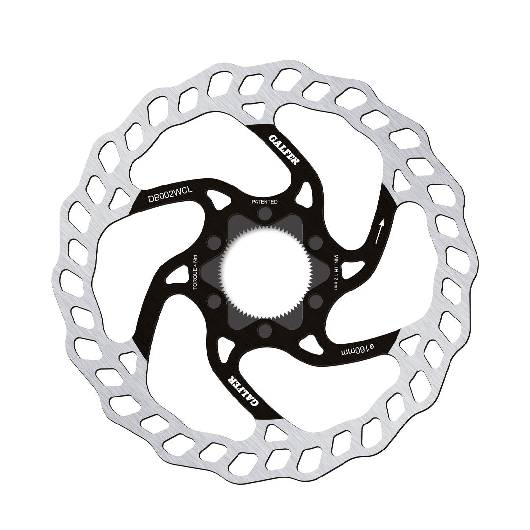 Rotor GALFER Wave Center Lock 160 x 1.8 mm