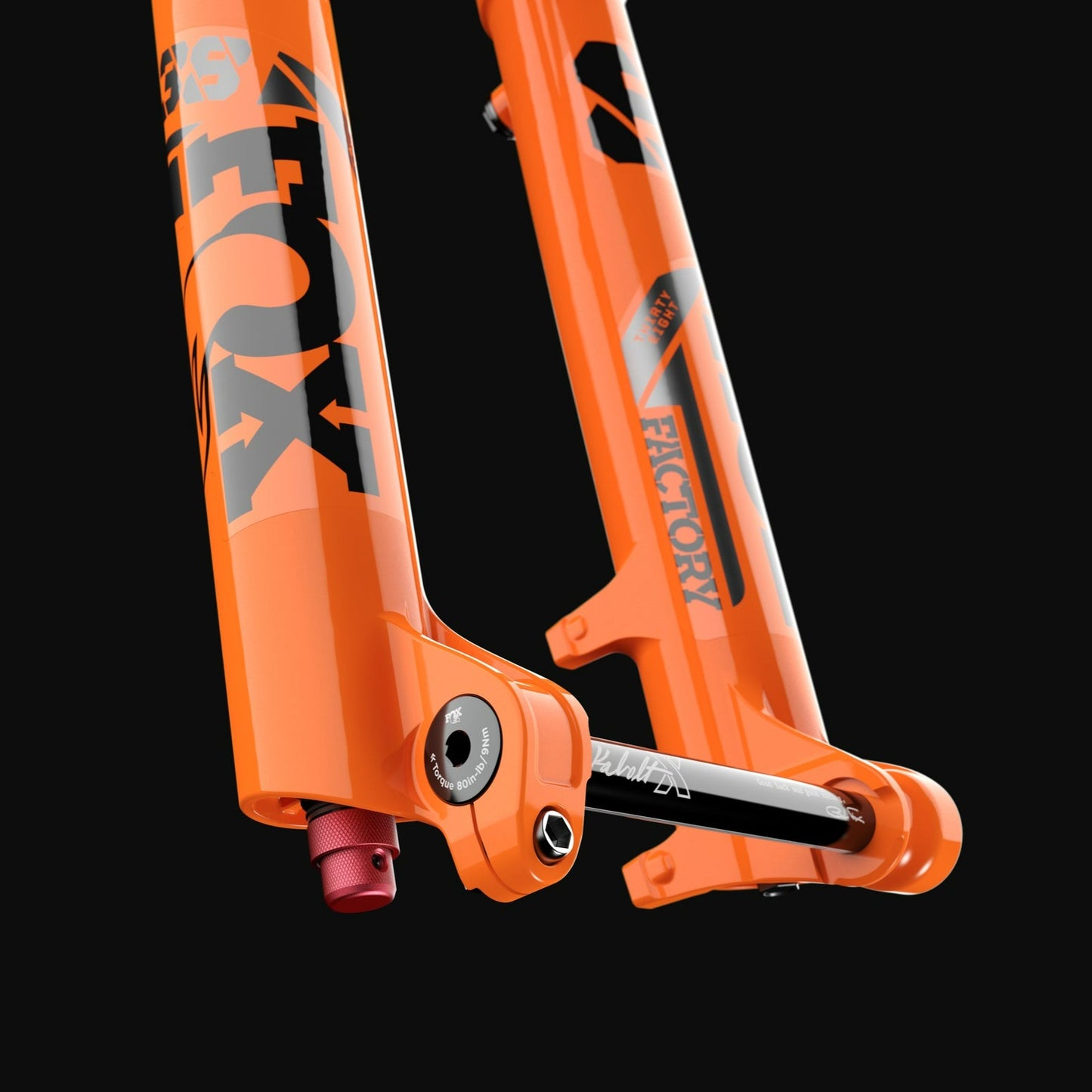 Horquilla Fox 38 29, Grip X2, 170 mm, Shiny Orange, Kashima