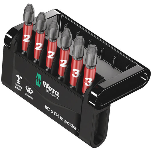Juego de puntas Bit-Check Phillips #2 y #3