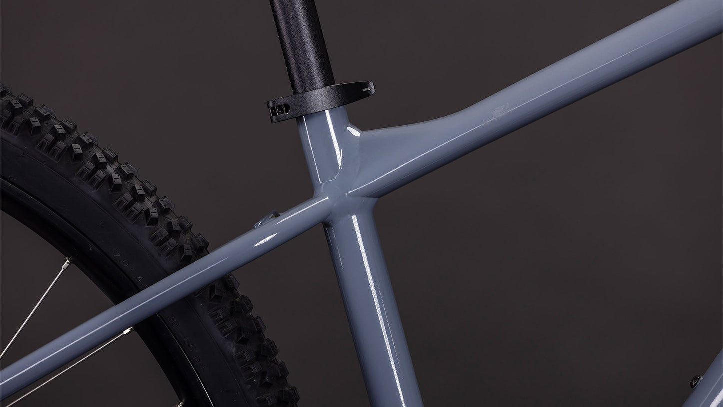 cuadro de aluminio lite para mtb rigida con soldaduras imperceptibles
