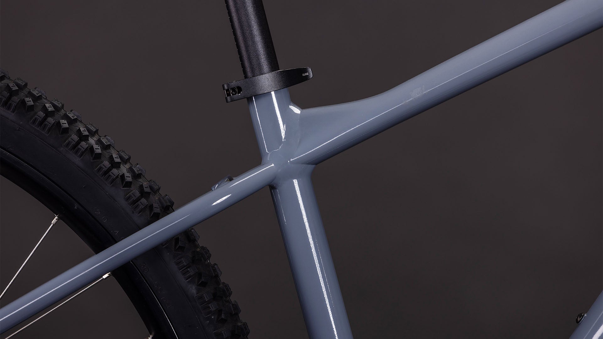 cuadro de aluminio lite para mtb rigida con soldaduras imperceptibles