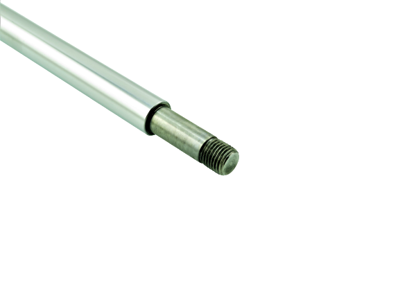 Fox Shaft: (T) [0.498 OD x 7.900 TLG] 1.200"" Post Length, Chrome, Solid, End Bot