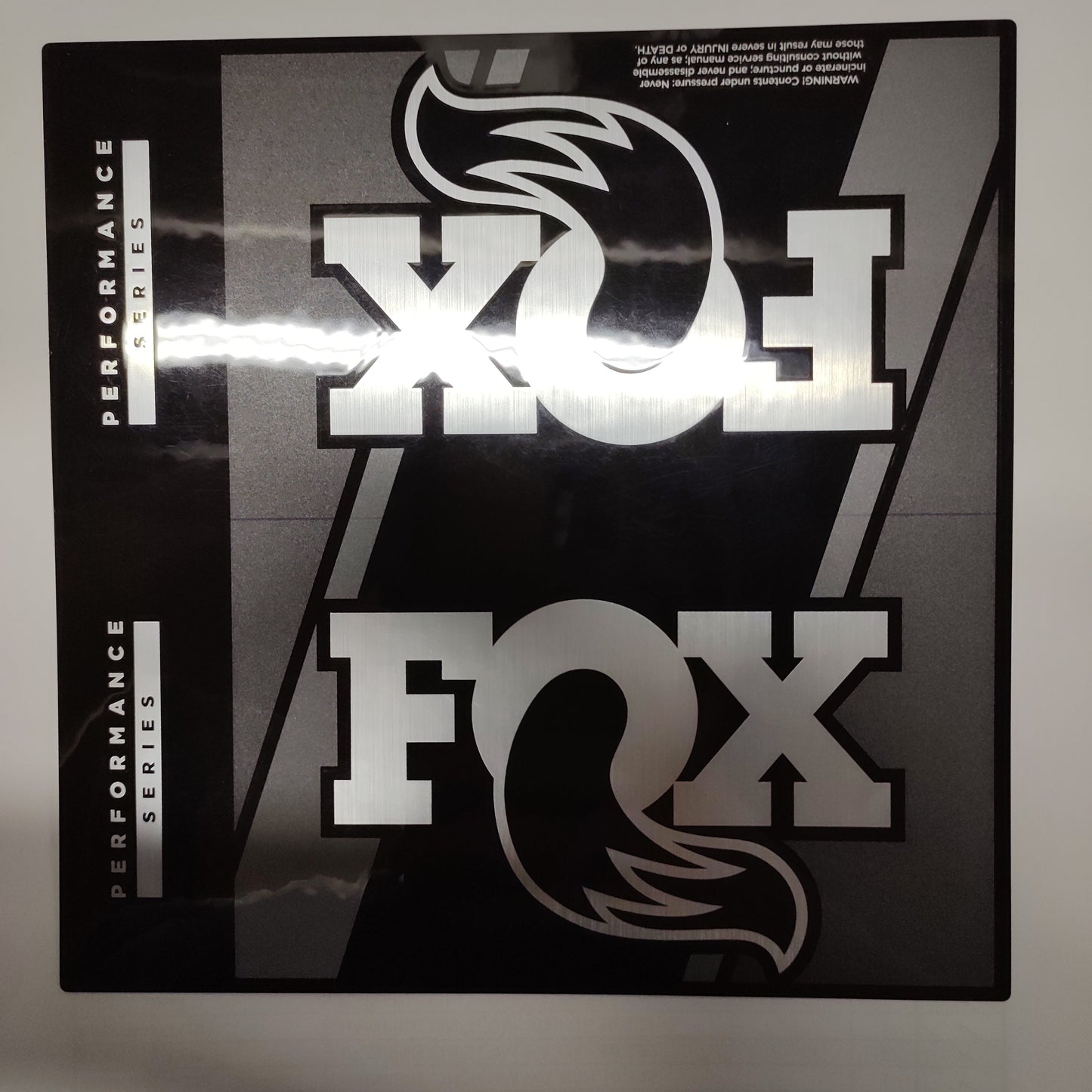 Decal: Fox 2.0 PS, Body [6.8 X 6.8] Heritage Logo
