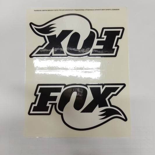 Decal: O/R, [6.281" X 5.000"] 2.0 Series Reservoir, Black and White, Vinyl