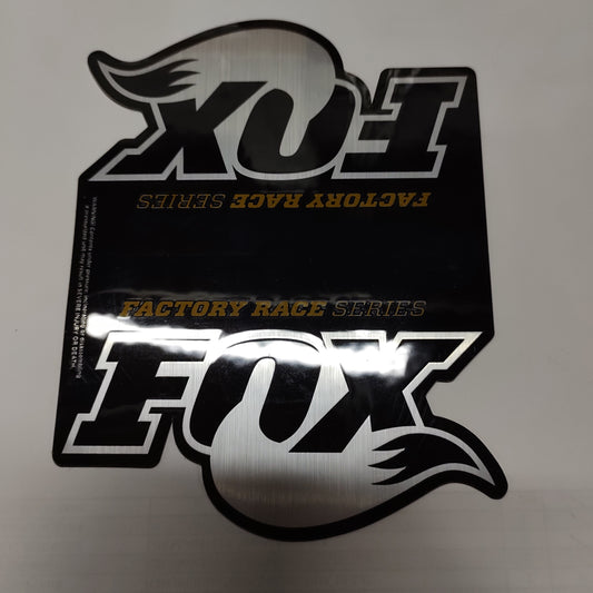 Decal: O/R, [6.65 X 5.00] 2.0 Series Reservoir, Black Background, Vinyl