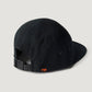 SHOP 5 PANEL STRAPBACK HAT-BLACK-OS