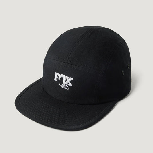 SHOP 5 PANEL STRAPBACK HAT-BLACK-OS